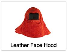 Face Leather Hood